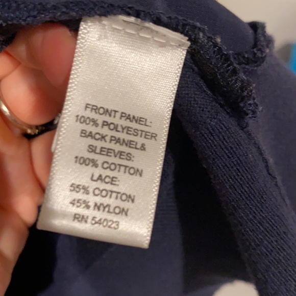 Banana Republic lace front 3/4 sleeve cardigan - Picture 10 of 11